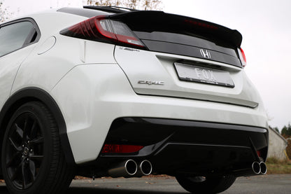 FOX Honda Civic IX Hatchback Endschalldämpfer quer Ausgang rechts/links  - 2x90 Typ 12 rechts/links