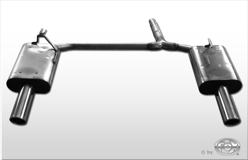 FOX Honda Accord VII Typ CM1 Tourer Endschalldämpfer Ausgang rechts/links - 1x100 Typ 16 rechts/links