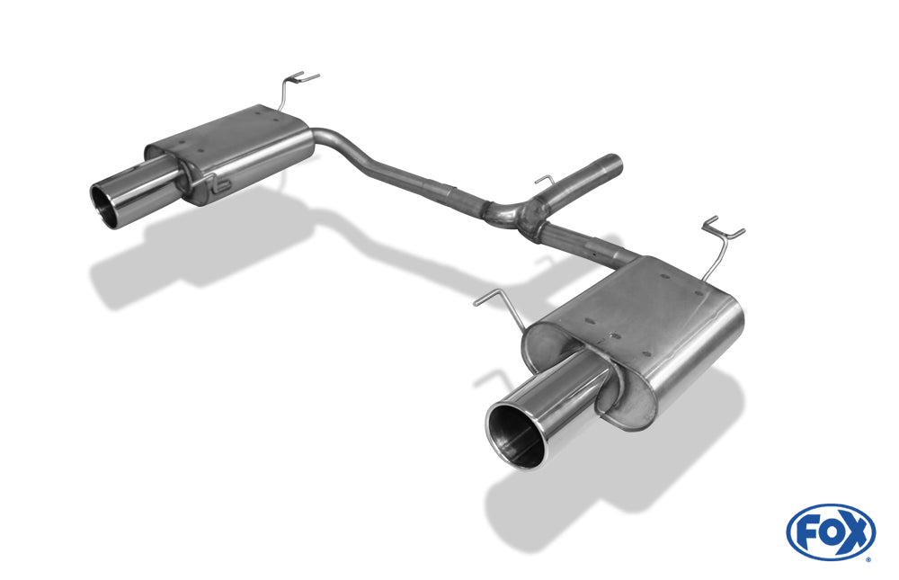 FOX Honda Accord VIII CU2 Limousine & Tourer Endschalldämpfer rechts/links - 1x100 Typ 12 rechts/links