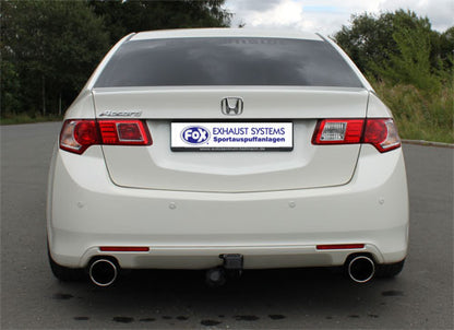 FOX Honda Accord VIII CU2 Limousine & Tourer Endschalldämpfer rechts/links - 1x114 Typ 12 rechts/links