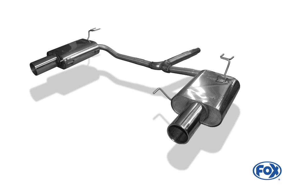 FOX Honda Accord VIII CU1 Limousine & Tourer Endschalldämpfer rechts/links - 1x100 Typ 12 rechts/links