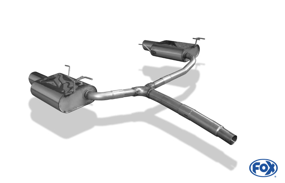 FOX Honda Accord VIII CU1 Limousine & Tourer Endschalldämpfer rechts/links - 1x100 Typ 17 rechts/links