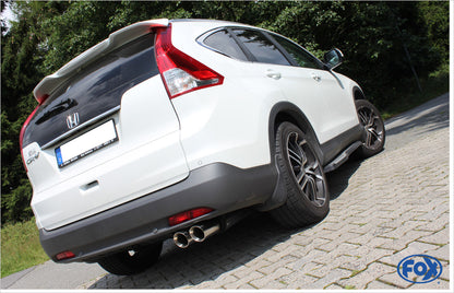 FOX Honda CR-V IV Endschalldämpfer - 2x90 Typ 25