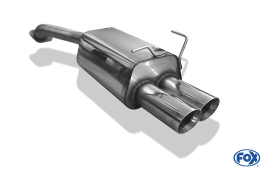 FOX Honda CR-V IV Endschalldämpfer - 2x90 Typ 25
