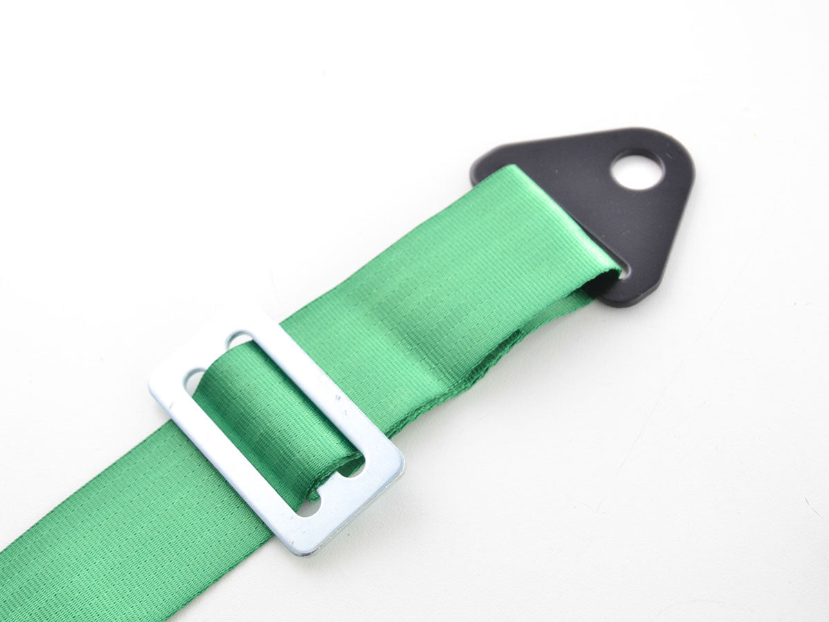 Hosenträgergurt 3-Punkt Gurt Renngurt universal grün