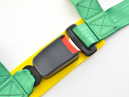 Hosenträgergurt 3-Punkt Gurt Renngurt universal grün