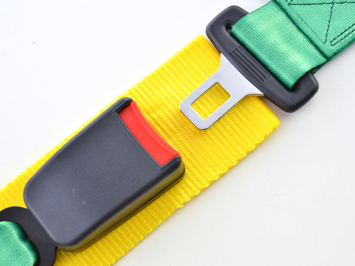 Hosenträgergurt 3-Punkt Gurt Renngurt universal grün