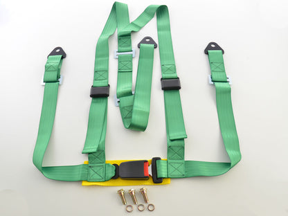 Hosenträgergurt 3-Punkt Gurt Renngurt universal grün