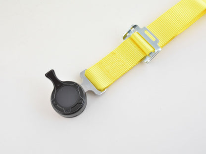 Hosenträgergurt 4-Punkt Gurt Renngurt universal gelb