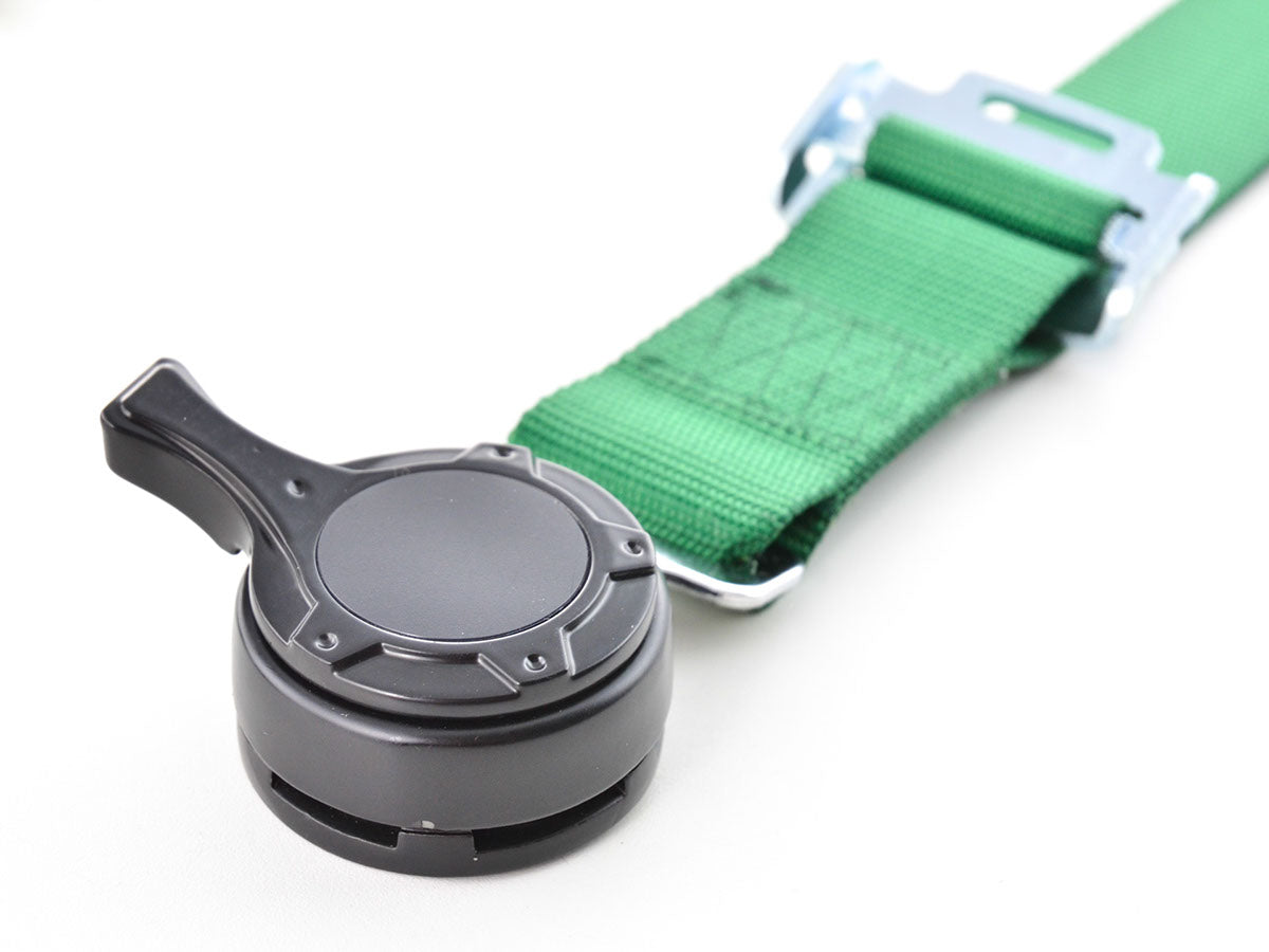 Hosenträgergurt 4-Punkt Gurt Renngurt universal grün