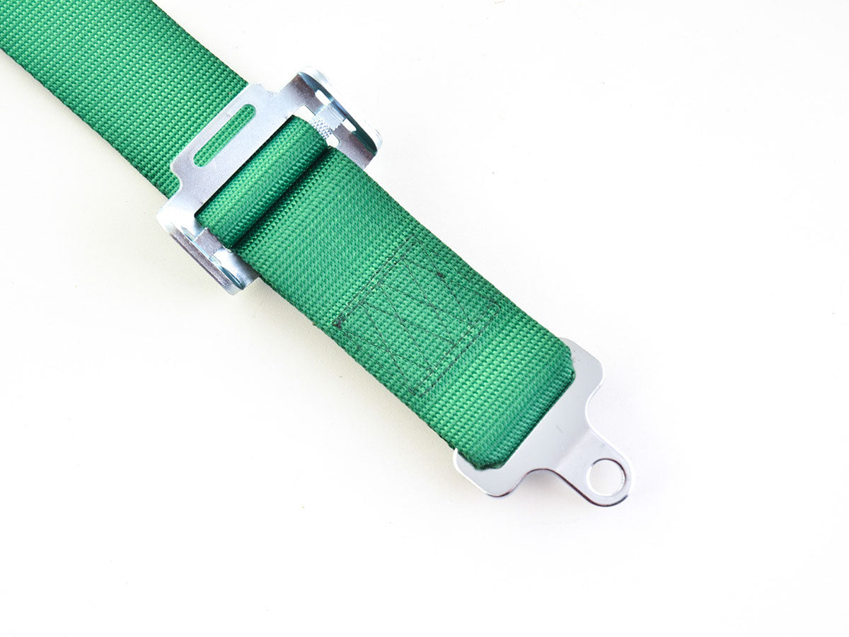 Hosenträgergurt 4-Punkt Gurt Renngurt universal grün