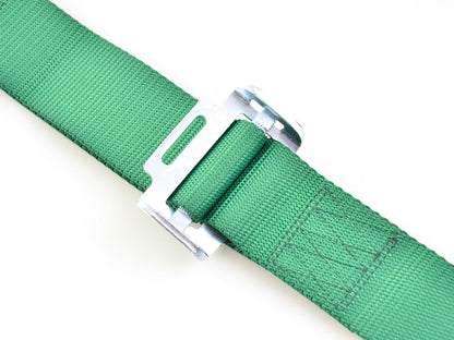 Hosenträgergurt 4-Punkt Gurt Renngurt universal grün