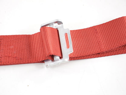 Hosenträgergurt 4-Punkt Gurt Renngurt universal rot