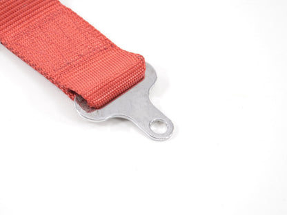 Hosenträgergurt 4-Punkt Gurt Renngurt universal rot