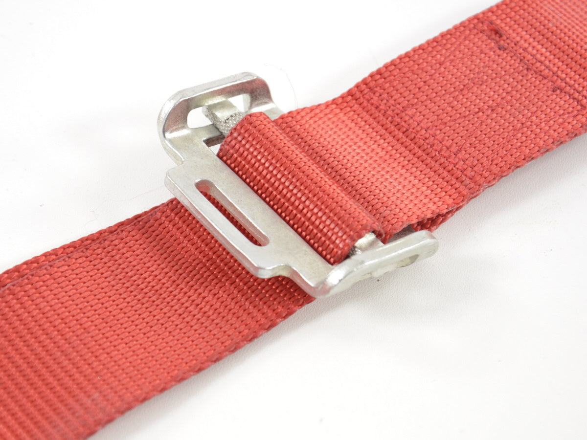 Hosenträgergurt 4-Punkt Gurt Renngurt universal rot