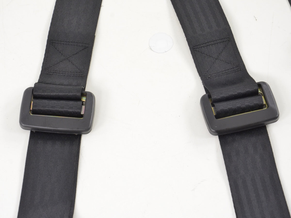 Hosenträgergurt 3-Punkt Gurt Renngurt universal schwarz