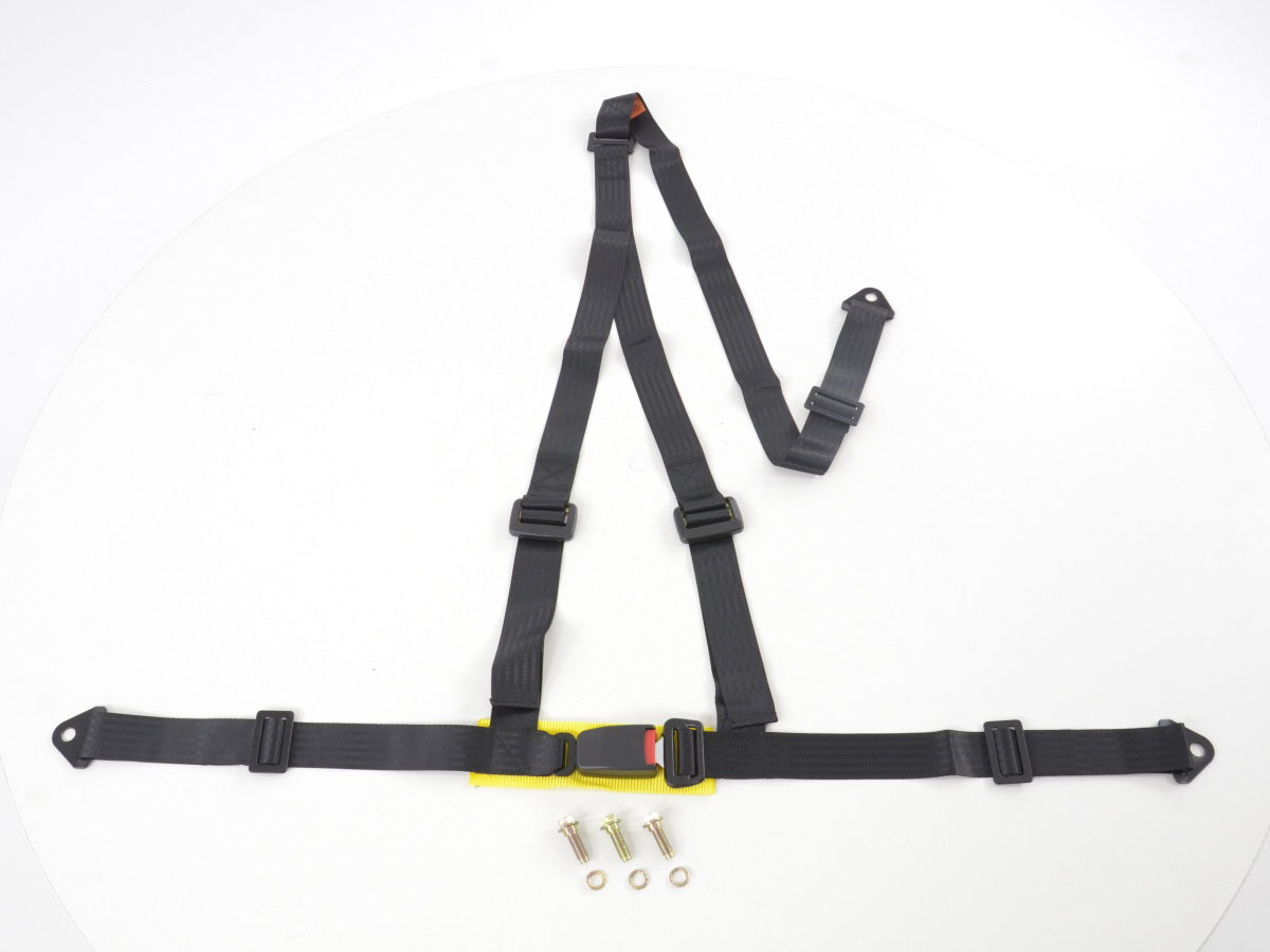 Hosenträgergurt 3-Punkt Gurt Renngurt universal schwarz