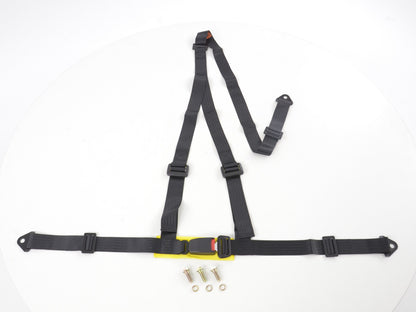 Hosenträgergurt 3-Punkt Gurt Renngurt universal schwarz