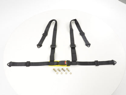 Hosenträgergurt 4-Punkt Gurt Renngurt universal schwarz