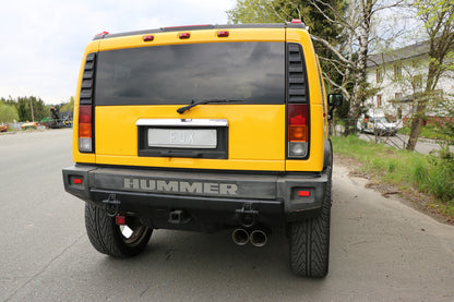 FOX Hummer H2 Halbanlage ab Kat - 2x114 Typ 25