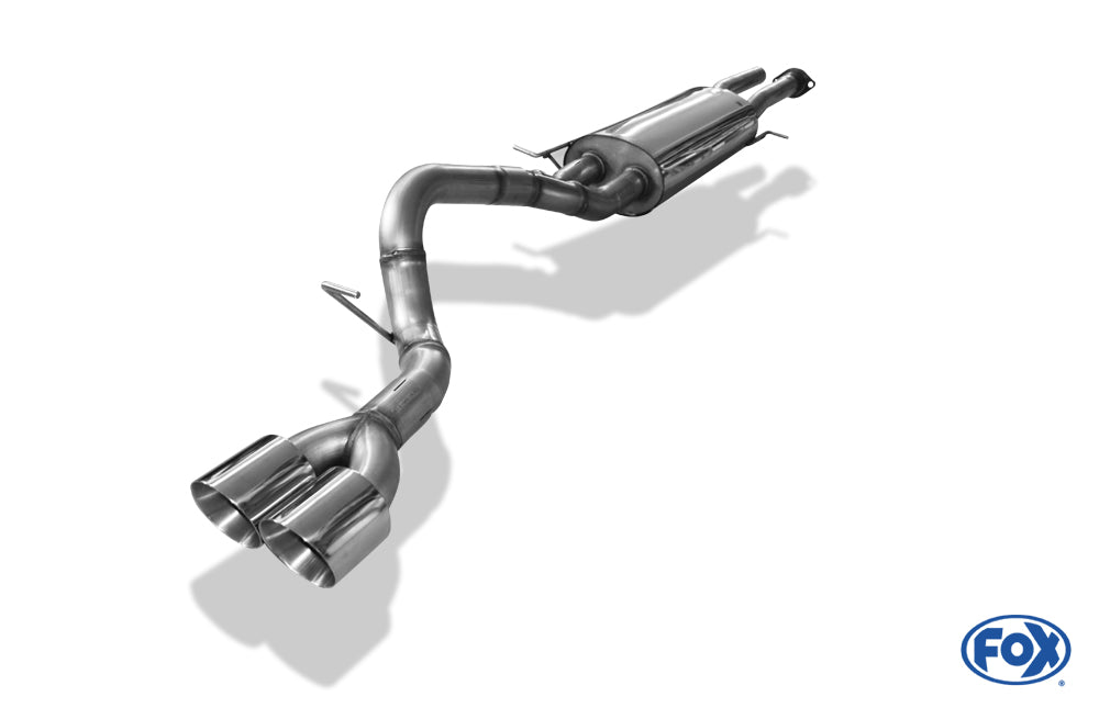 FOX Hummer H2 Halbanlage ab Kat - 2x114 Typ 25