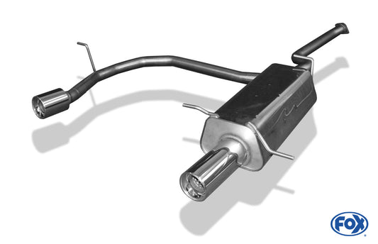 FOX Hyundai Santa Fé - SM Endschalldämpfer rechts/links - 1x90 Typ 13 rechts/links