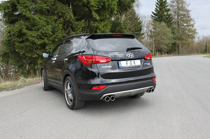 FOX Hyundai Santa Fé 4x4 - DM Endrohrsystem rechts/links - 2x90 Typ 12 rechts/links