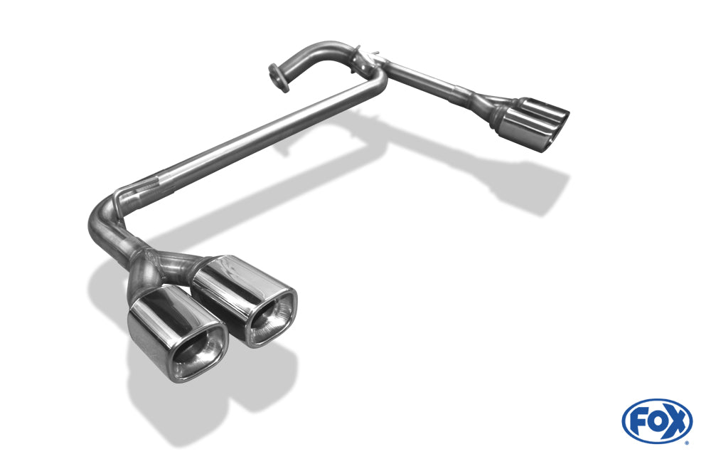 FOX Hyundai Santa Fé 4x4 - DM Endrohrsystem rechts/links - 2x88x79 Typ 71 rechts/links