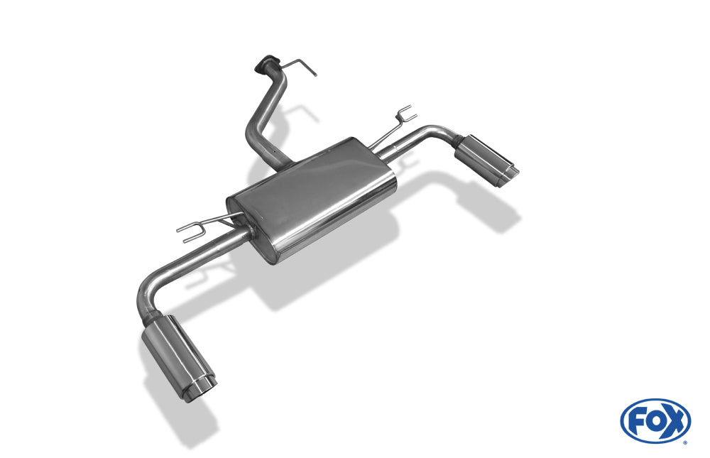 FOX Hyundai i30 Turbo Endschalldämpfer quer Ausgang rechts/links - 1x100 Typ 27 rechts/links