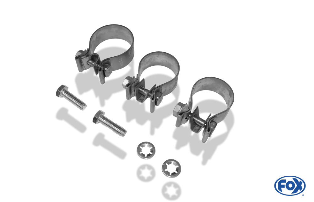 FOX Hyundai i30 Turbo Endschalldämpfer quer Ausgang rechts/links - 1x100 Typ 12 rechts/links