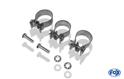 FOX Hyundai i30 Turbo Endschalldämpfer quer Ausgang rechts/links - 1x100 Typ 27 rechts/links