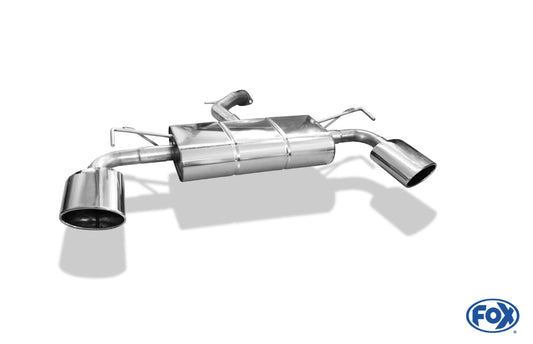FOX Hyundai i30 PDE Endschalldämpfer quer Ausgang rechts/links - 160x90 Typ 38 rechts/links