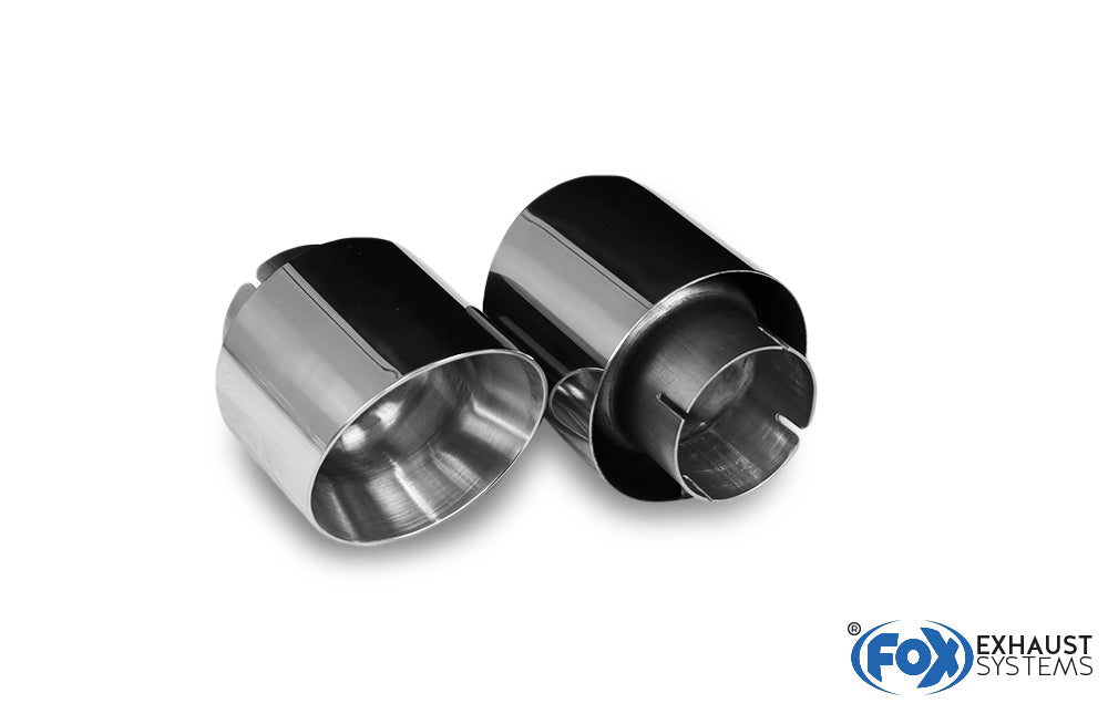 FOX Hyundai i30N Performance + Fastback Endrohre passend auf den originalen Endschalldämpfer - 1x114 Typ 25 rechts/links
