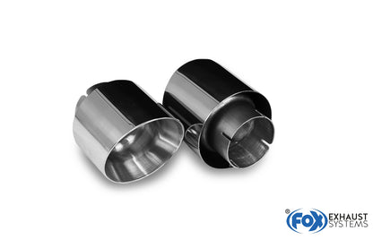 FOX Hyundai i30N Performance + Fastback Endrohre passend auf den originalen Endschalldämpfer - 1x114 Typ 25 rechts/links