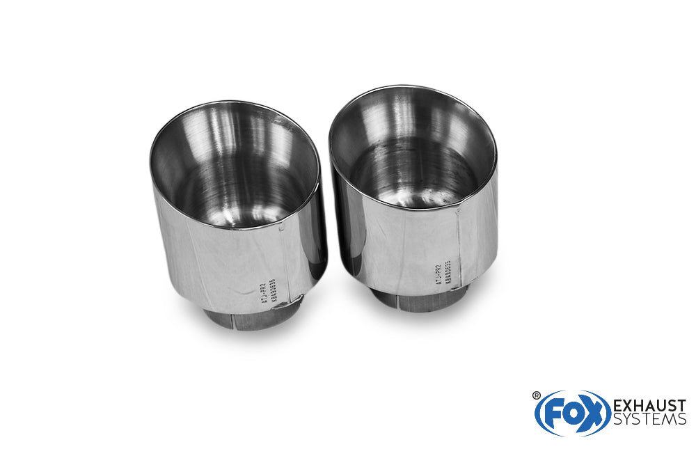 FOX Hyundai i30N Performance + Fastback Endrohre passend auf den originalen Endschalldämpfer - 1x114 Typ 25 rechts/links