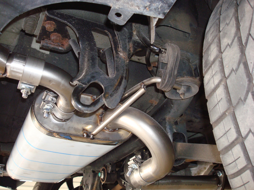 FOX Hyundai Tucson Allrad 2,7l - JM Endschalldämpfer quer Ausgang rechts/links - 2x90 Typ 12 rechts/links