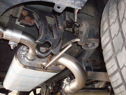 FOX Hyundai Tucson Allrad 2,7l - JM Endschalldämpfer quer Ausgang rechts/links - 2x90 Typ 12 rechts/links