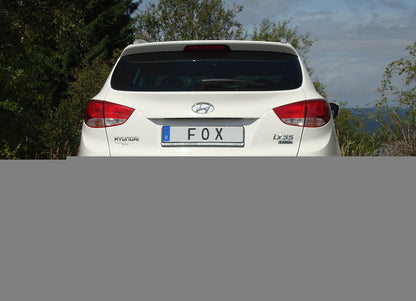 FOX Hyundai ix35 Endschalldämpfer Ausgang rechts/links - 1x100 Typ 12 rechts/links