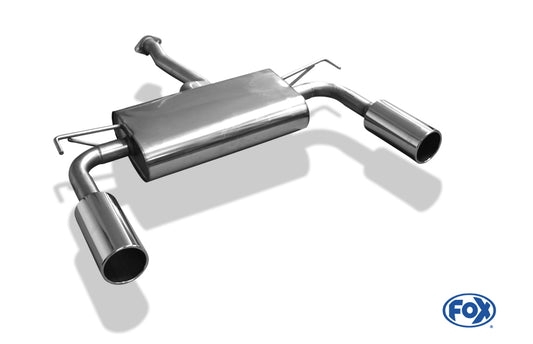 FOX Hyundai ix35 Endschalldämpfer Ausgang rechts/links - 1x100 Typ 12 rechts/links