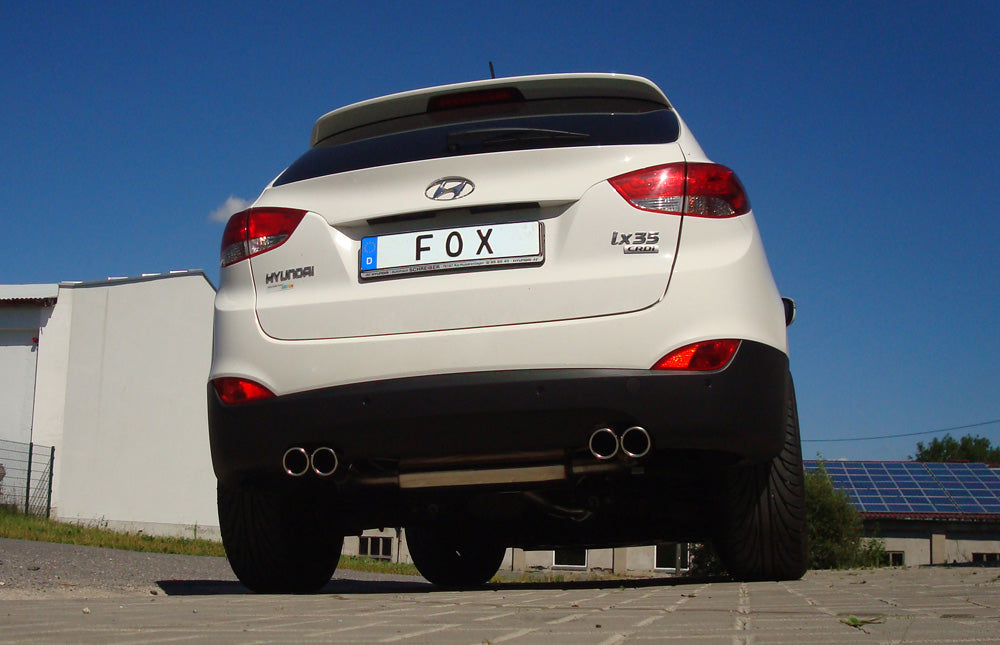 FOX Hyundai ix35 Endschalldämpfer Ausgang rechts/links - 2x80 Typ 16 rechts/links
