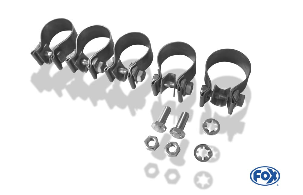 FOX Hyundai ix35 Endschalldämpfer Ausgang rechts/links - 2x80 Typ 16 rechts/links