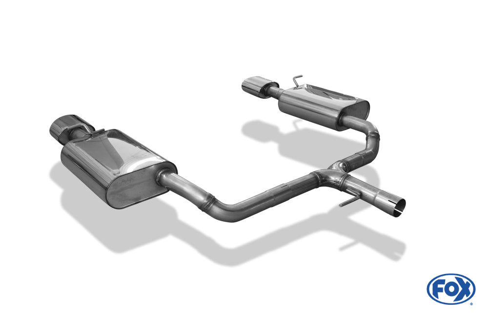FOX Hyundai i40 CW Diesel Endschalldämpfer rechts/links - 160x90 Typ 38 rechts/links