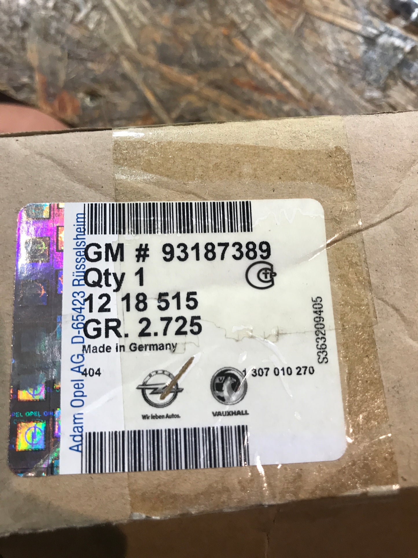Original Zafira B Stellmotor Scheinwerfer NEU