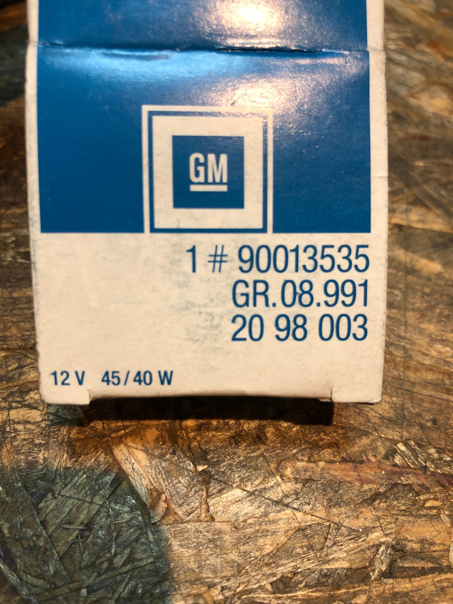 Original GM Opel Campo Glühlampe Neu