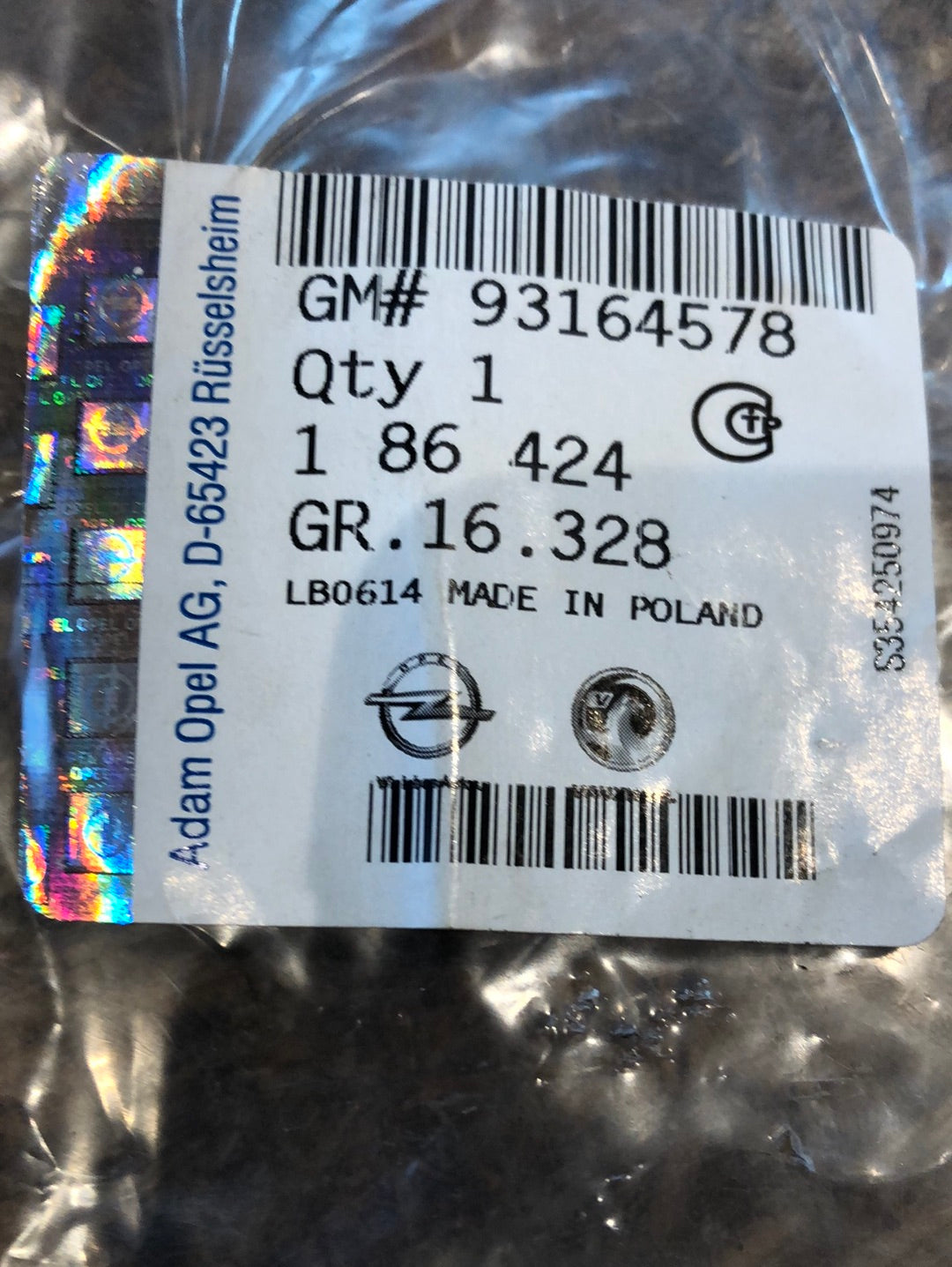 Original GM Opel Tigra TwinTop 1.8 92kW Dämpfer Hydraulikzylinder rechts Neu