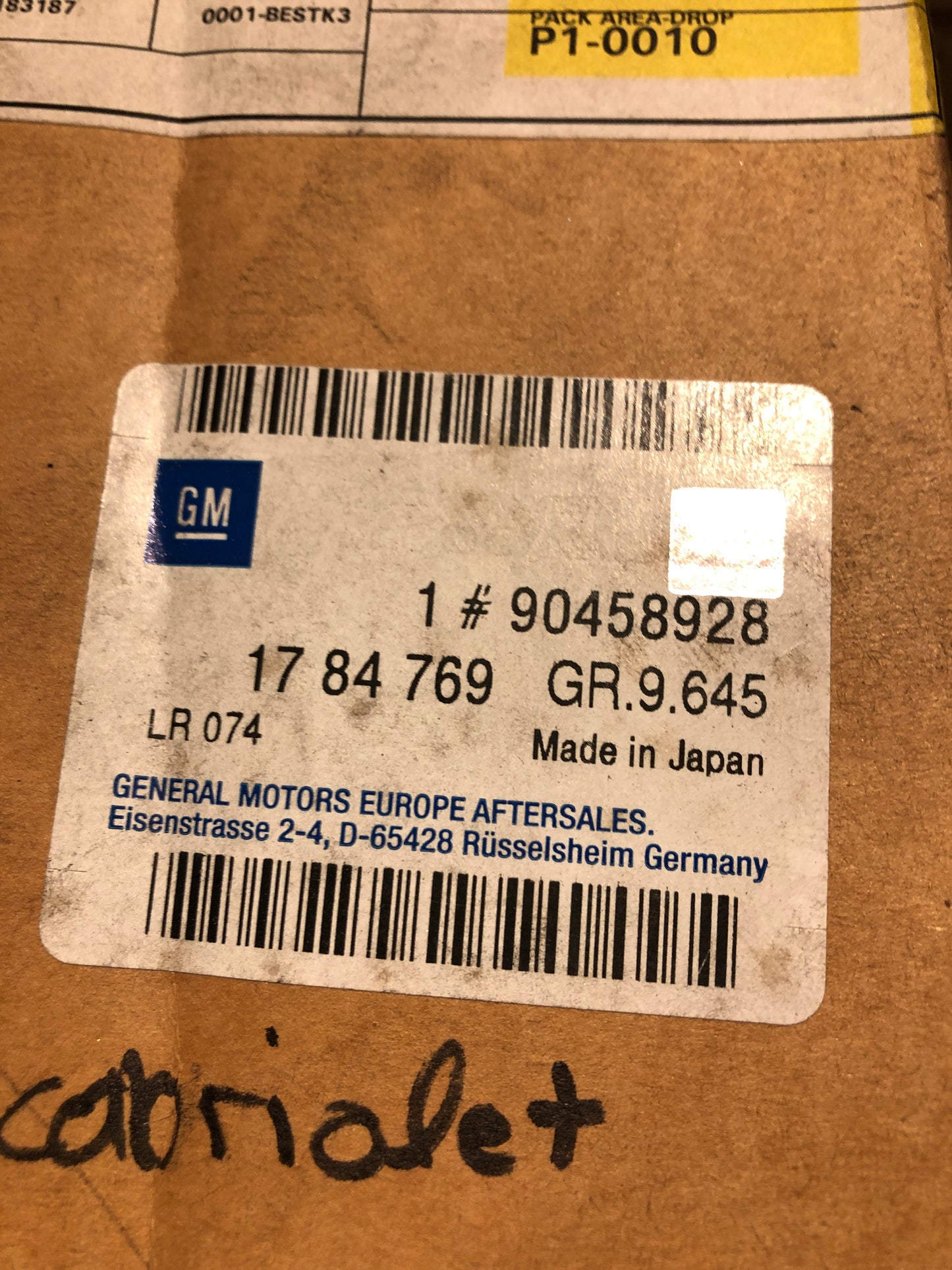 Original Opel Astra F Cabriolet Elektrische Antenne Neu