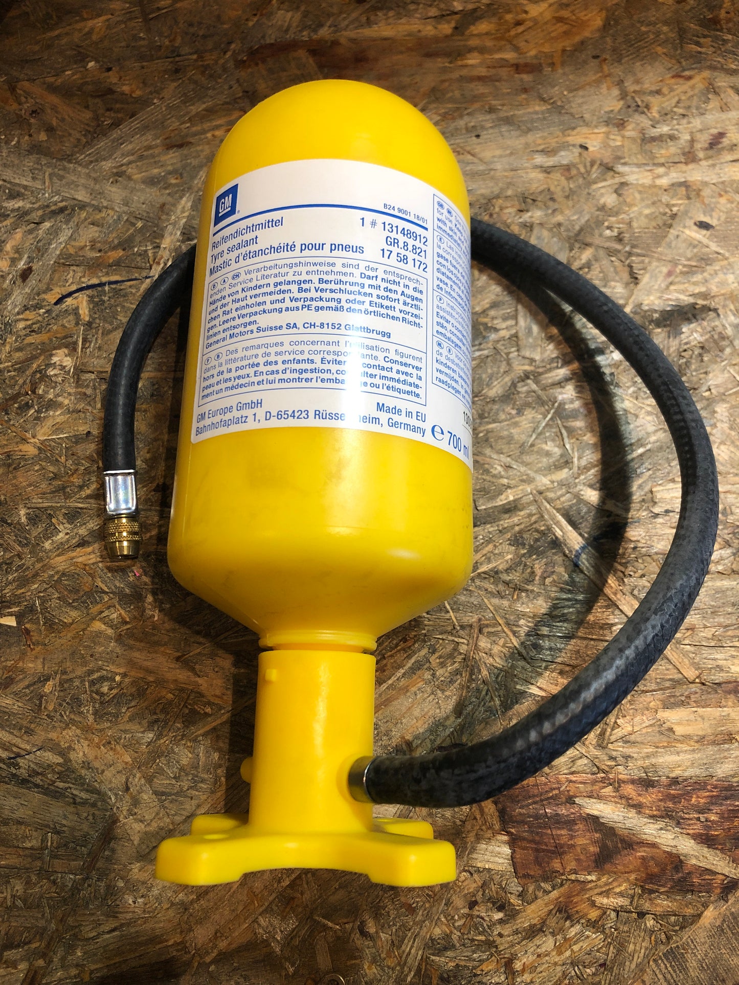 Original GM Opel Vivaro B Vorübergehende Reifenreparaturen 700ml Neu