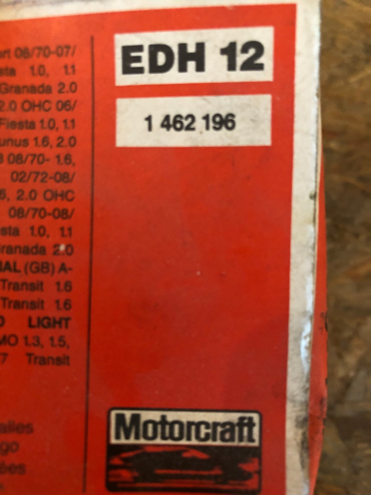 Motorcraft Ford Granada Sierra Zündverteilerkappe Neu