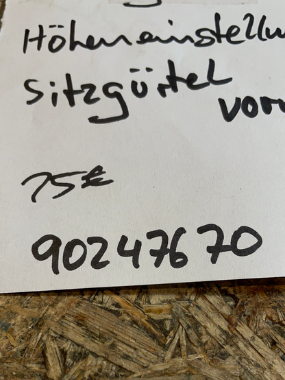 Original GM Opel Omega A Höheneinstellung Sitzgürtel vorne Neu