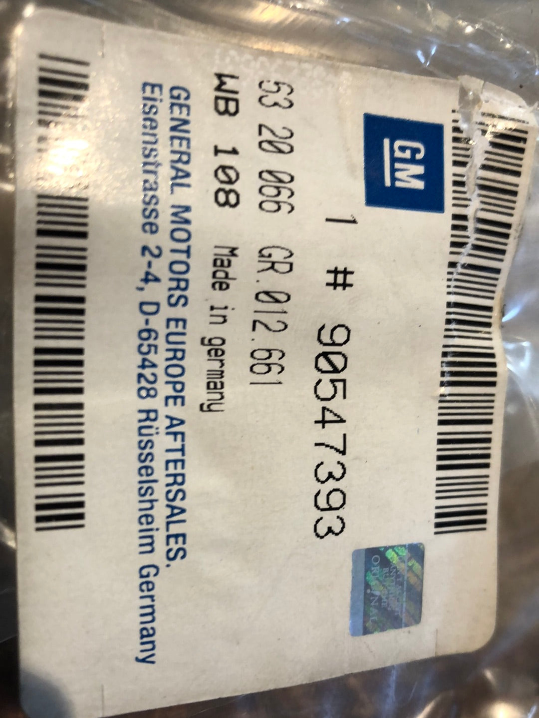 Original GM Opel Astra G Kühlergitter Neu